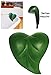 Produktbild Nackenkissen / Kissen - für Badewanne - " Blatt in grün " - Silikon Schaum - Wanne Wannenkissen / Entspannungskissen / Nackenstütze - Badezimmer - Nackenpolster Stütze - Relaxkissen zum Relaxen - Bad Wanne baden - Badewannenkissen - Design Form - bunt