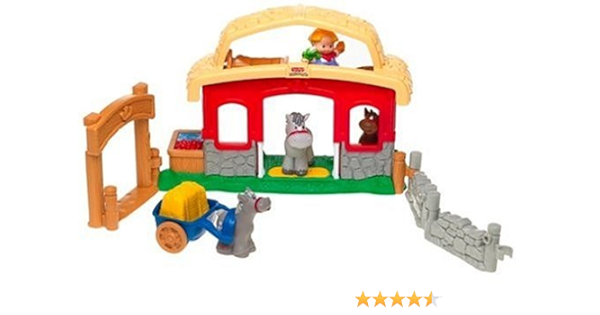 fisher price horse stable playset