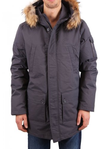 Preisvergleich Produktbild BOMBOOGIE Herren Daunenparka "GIACCONE PIUMA" iron Größe M