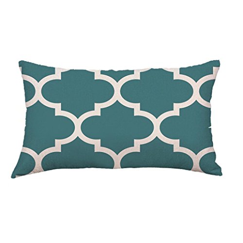 Housses de coussin Angelof Lignes GéOméTriques ImpriméEs Canapé Lit De DéCoration De La Maison Du Festival Housse Coussin 30 CM X 50 CM (I)