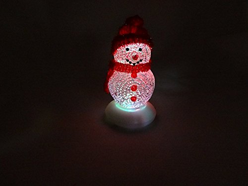 Preisvergleich Produktbild Leuchtende Weihnachtstischdekoration, USB-betrieben, mit Farbwechsel