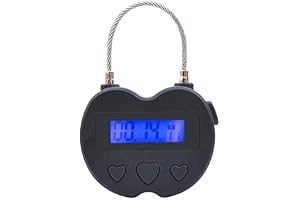 Reionppy Smart tidslås LCD display tidslås USB uppladdningsbar tillfällig hänglås resa elektronisk