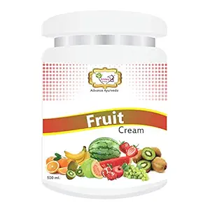 Sibley Beauty Mix-Fruit Facial Massage Cream for Face (1 x 500 gm.) - for brightening, smoothening, facial glow, oily dry normal combination skin, men women girls boys - Salon Pack Products