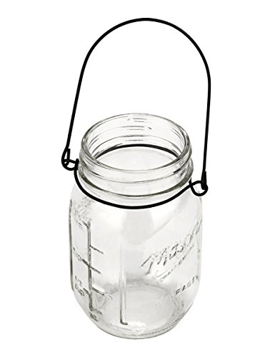 Preisvergleich Produktbild Vase aus Glas Mason Jar 13 cm
