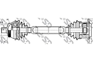 GSP 203008 Antriebswelle