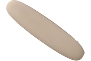 LARFRAECY Organizador de Silicona para brochas de Maquillaje,Porta Brochas de Maquillaje Portátil,Organizador de Pinceles Cosméticos de Gran Capacidad,Bolsa de Viaje para cosméticos,Oval (Caqui)