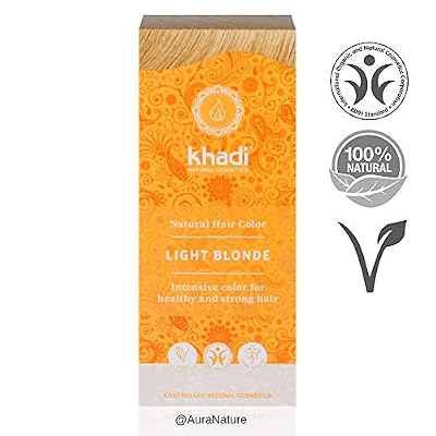 KHADI Coloration naturelle aux plantes - Blond Clair - 100g