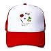 Produktbild Sdltkhy Männer Frauen PPAP Stift Ananas Apple Pen Trucker Hat Baseballmütze Mütze (6 Farben) Asche Multicolor11