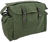 Mens Army Combat Military Haversack Shoulder Canvas Man Travel Bag Surplus New