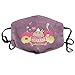 Produktbild Daawqee Mund Maske, Unisex Kawaii Food Reusable Mundmaske,Atemmaske Staubmaske Windproof Mask Breathable 7 X 4.3 in