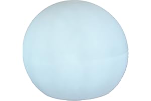 Moovere Esfera iluminada BOOLE para exterior e interior Luz LED para Piscina, Terraza, Patio y Estanque Varias Medidas (Automática Flotante 50 cm)