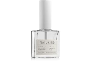 NAILKIND Clear Nail Polish - Mist You Clear Top Coat - High-Gloss Extra-Wear Nail Varnish - Vegan Nail Lacquer Peta Certified Cruelty Free - Quick Drying Long Lasting Chip Resistant Manicure - 8ml