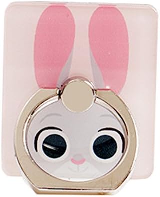 Aokbi Cute Cartoon Rabbit Pattern Phone Ring 360 Degree Rotating Ring Grip Anti Drop Finger Holder for iPhone iPad and All Cellphone