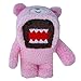 Produktbild Domo Teddy Bear Plush Novelty Doll - Domo Kun - Plüschtier, Stofftier (mit rosa Teddybär Anzug)