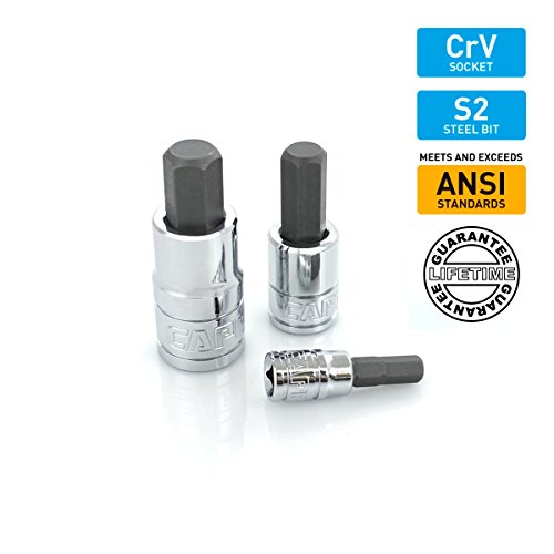 Capri Tools SAE IMBUS Bit Stecknuss Bit Set S2, 13 Teile - 2