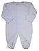 Kissy Kissy Baby Dots Footie-Blue with White Dots-Newborn Color: Blue With White Dots Size: Newborn (Baby/Babe/Infant - Little ones)