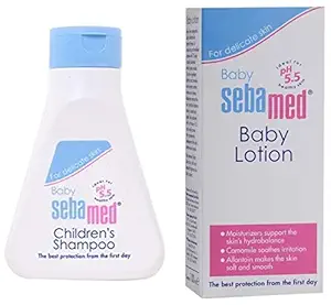 Sebamed Baby (Children) Shampoo 150ml & Baby Lotion, 100ml Combo