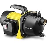 pumpe selbstansaugend 10m Maximale Förderhöhe: 42 m | Stabile Metallgewinde sowohl an Saug- als auch Druckseite