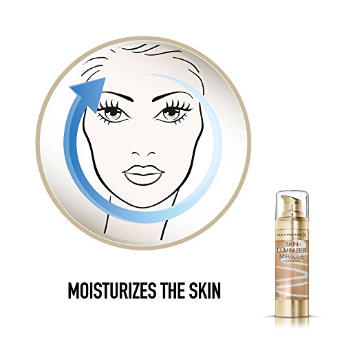 Max Factor Skin Luminizer Foundation Make-Up (55 Beige) 30 ml - 4