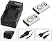 Produktbild 3in1-SET für die Sony FDR-X1000 4K Actioncam --- 2x Akku (1000mAh) + 4in1 Ladegerät (u.a. mit USB / micro-USB und Kfz/Auto)