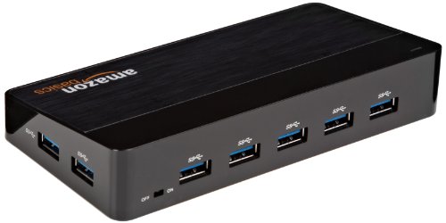 AmazonBasics USB Hub,3.0 mit 10Ports - 2