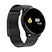 Produktbild M9 TFT Display Smart Watch Wasserdicht Fitness-Armband Armband Tracker mit Bluetooth 5.0 APP unterstützt Armband (Schwarz)