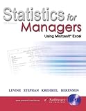 Statistics for Managers Using Microsoft Excel and Student CD Package: United States Edition Statistics for Managers Using Microsoft Excel and Student CD Package: United States Edition