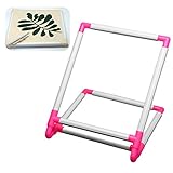 bastidor de pie para acolchar Tamaño: L * W: 25 * 20 cm (9.84 * 7.87 pulgadas). El paquete incluye solo un bastidor de bordado