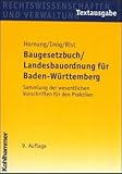 Image de Baugesetzbuch / Landesbauordnung für Baden-Württemberg: Sammlung der wesentlichen Vorsch