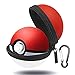 Produktbild Tasche für Pokemon Poke Plus Ball,Tragetasche Schutzhülle für Pokémon - Let's Go Pikachu Eevee Spiel and Nintendo Switch (Rot/Weiß)