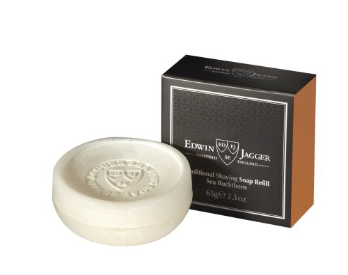 Edwin Jagger 99.9% Natural Shaving Soap (sea Buckthorn) 65g Refill Sssb