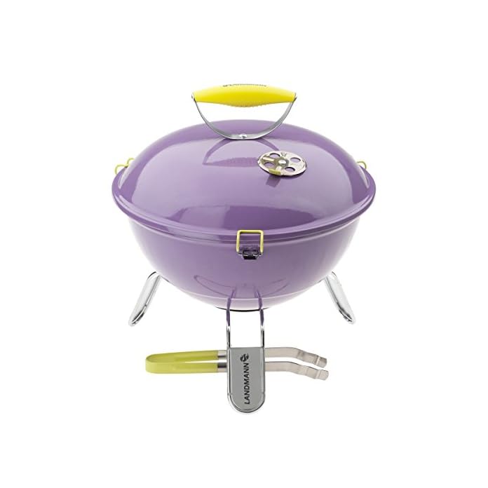 Landmann Holzkohle Kugelgrill Piccolino Trkis 38 X 38 X 41 Cm