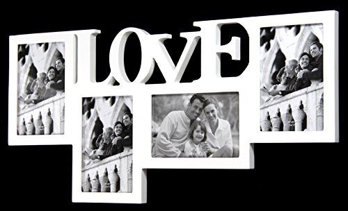 BILDERRAHMEN FOTORAHMEN RAHMEN Love Foto außergewöhnlich 4 Bilder 10 x 15 cm