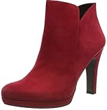 Touch It Fussbett Tamaris Damen 1-1-25316-23 515 Stiefeletten, Rot (Lipstick 515), 40 EU