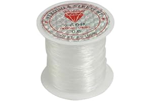 Senmubery 53Lbs 0.6mm Durchsichtig Klar Nylon Angeln Schnur Angelschnur Zielfischschnur