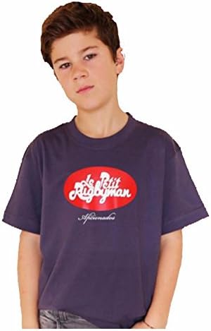 Aficionados - T-SHIRT PETIT RUGBYMAN BLANC JUNIOR AFICIONADOS - taille : 5-6 ans