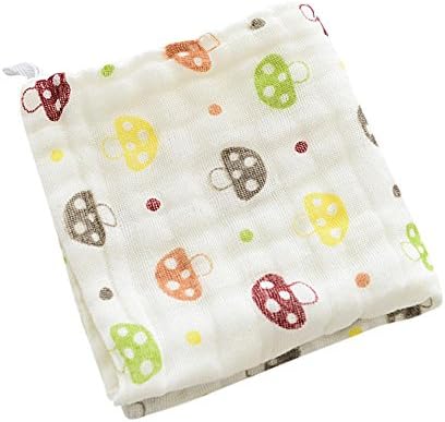 JYJM Casual Cute Baby Burp Cloth 6-layer Washed Bib Saliva Towel for Infants (Color Random) For 1-3 Years Old baby (C)