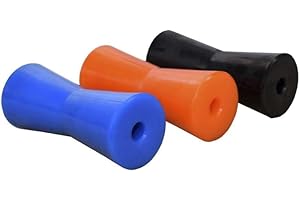 Rodillo quilla PU 192mm remolques Nauticos (Azul) - Todoneumaticas