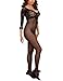 Produktbild Dreamgirl Women's Budapest Hosiery Bodystocking, Black, One Size