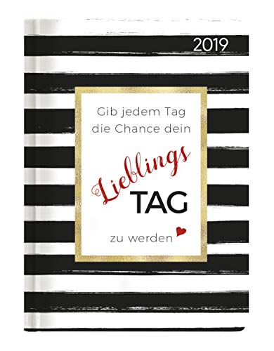 Minitimer Style Lieblingstag 2019 - Taschenplaner / Taschenkalender A6 - Weekly - 192 Seiten