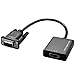 Price comparison product image Sopear VGA to HDMI Adapter,1080P HD VGA to HDMI Converter with Audio Transmission and USB Cable for Computer PC Notebook DVD Player