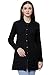 Matelco Black Embroidered Woollen Cardigans With Pockets For Women RS.1750.00