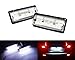 Produktbild 2 x LED Lizenz Kennzeichenbeleuchtung Weiß Canbus für Altima Murano Pathfinder Rogue Sentra Teana Tiida QX60 QX80