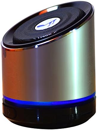 Bluetooth Speakers-Mini Portable Wireless Bluetooth Speakers,Crystal Clear Bass Stereo Sound,Rechargeable And Sensitive Touch,Built in Mic For Iphone ipad(2Years Warranty)(Silver)