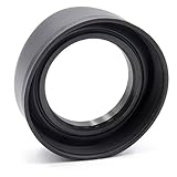 Bietet Schutz vor Verunreinigungen, Kratzern, Stößen | Perfekt für Hobby oder professionelle Fotografen | Farbe: schwarz | Bauform: rund