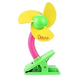 Tischventilator Fan Lüfter | optimal für den Schreibtisch inkl. An/Aus... Kleiner USB Ventilator Ultra Leise, Mini Tischventilator Lüfter für den Schreibtisch, USB Ventilator Akku - Batteriebetrieb | Fan | Mini Tischventilator mit Clip Handventilator Tragbarer Mini Lüfter Elektrischer USB Ventilator mit Aufladbarem USB Ventilator Mini für den Schreibtisch mit An/Aus-Schalter, schwarz USB Ventilator (5000mAh insgesamt) klein, Tischventilator leise, max.32 Std, 360... Ventilator 17cm | Fan | mi
