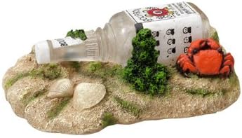 Europet Bernina 234-418833 Aqua Della Bourbon Bottle Aquarium Decoration, Approx. 14 x 9.5 x 6 cm