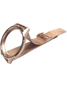 Edelstahl Ersatzuhrenarmband -Bügel für Misfit Shine 2 Aktivität und Schlaf-Monitor Rose Goldene
