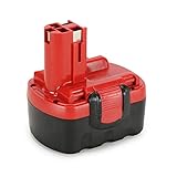 Akkutyp: Ni-Mh | Spannung: 14,4V |3000mAh / 3,0Ah Reale Kapazität | Höhere Kapazität als bosch akku 14,4v 1,5ah | hochwertige Ni-Mh wiederaufladbare Bosch BAT038 Batterie bietet bis zu 500 Zyklen.