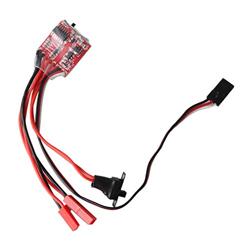 Preisvergleich Produktbild JERKKY RC Auto Synthetic 30A Mini Brushed ESC-Bürstenmotor Elektronischer Drehzahlregler